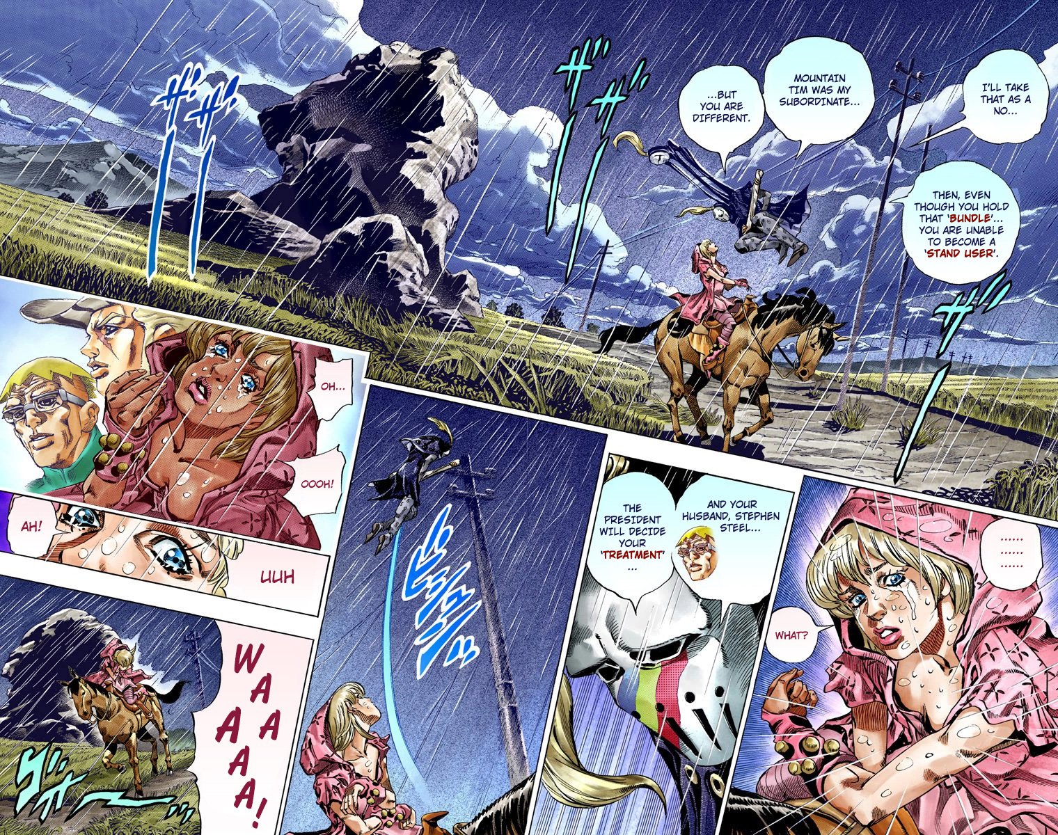 JoJo's Bizarre Adventure Part 7 - Steel Ball Run [Official Colored] - chapter 38 - #5
