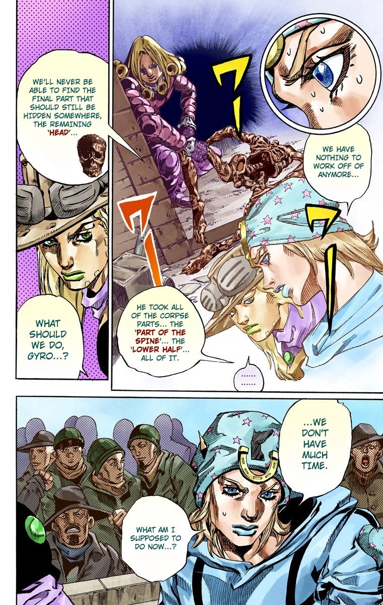 JoJo's Bizarre Adventure Part 7 - Steel Ball Run [Official Colored] - chapter 60 - #6