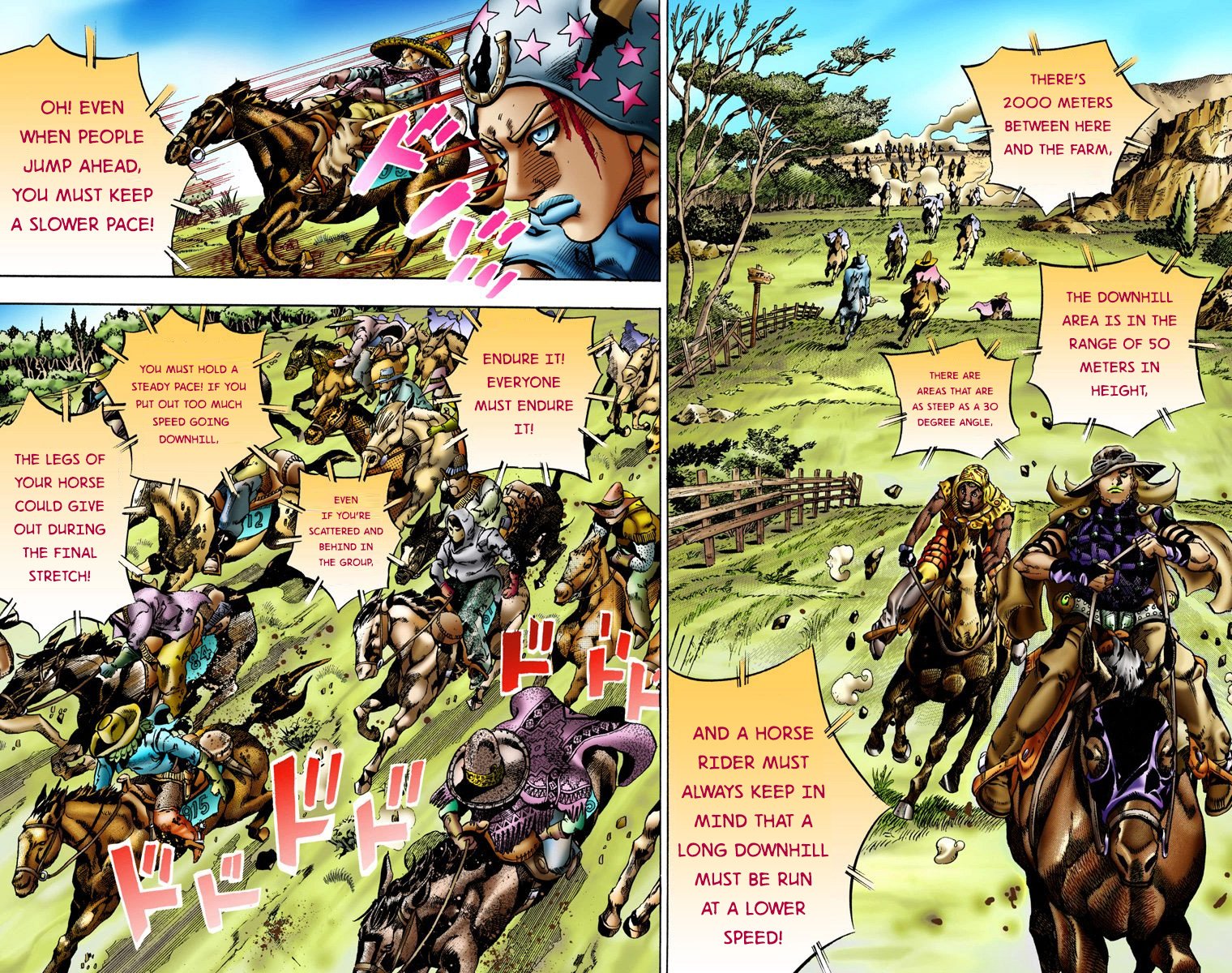 JoJo's Bizarre Adventure Part 7 - Steel Ball Run [Official Colored] - chapter 9 - #3