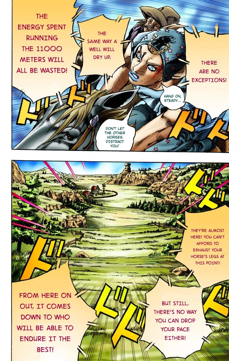 JoJo's Bizarre Adventure Part 7 - Steel Ball Run [Official Colored] - chapter 9 - #4