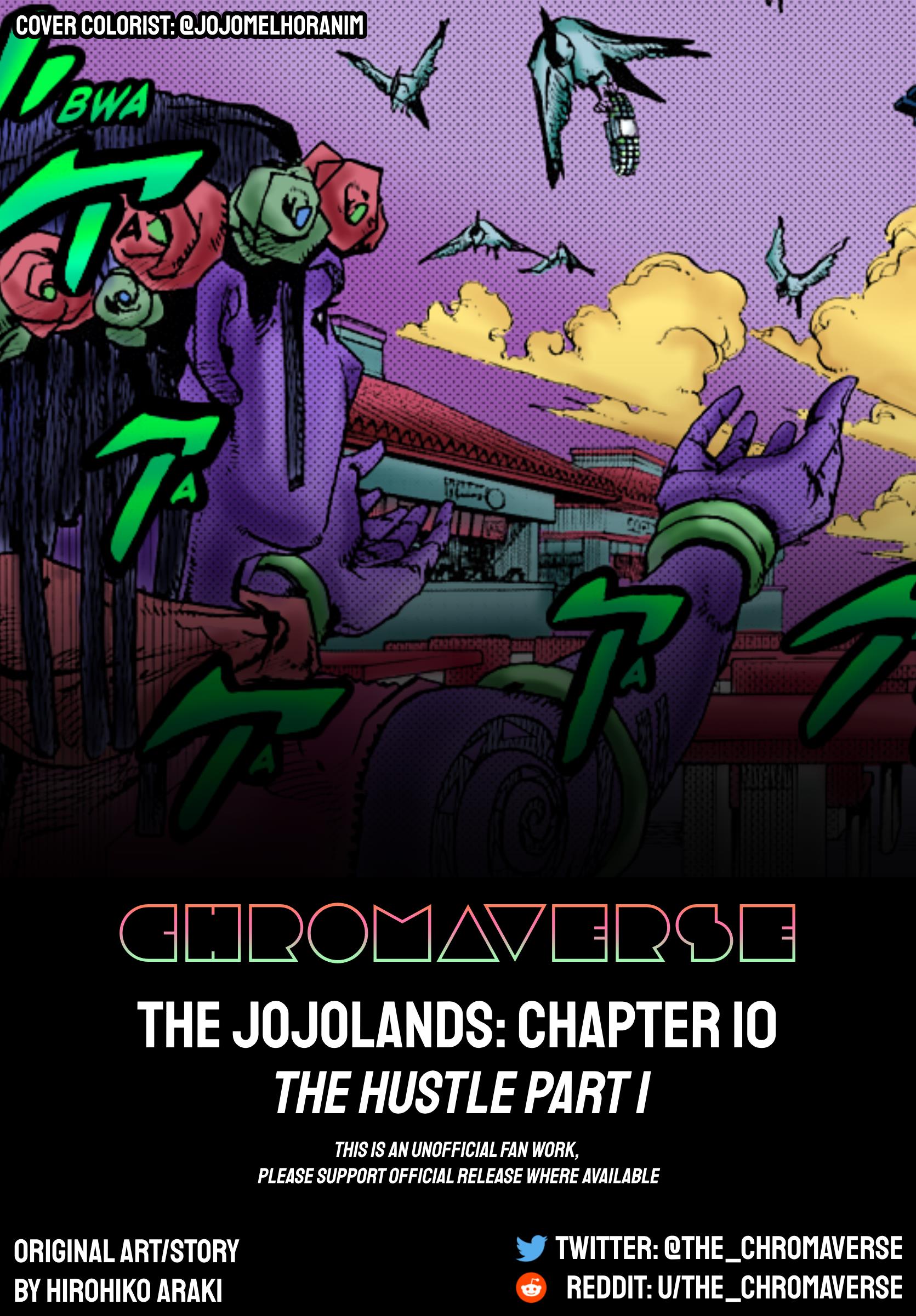 Jojo's Bizarre Adventure Part 9 - The Jojolands (Fan-Colored) - chapter 10 - #1