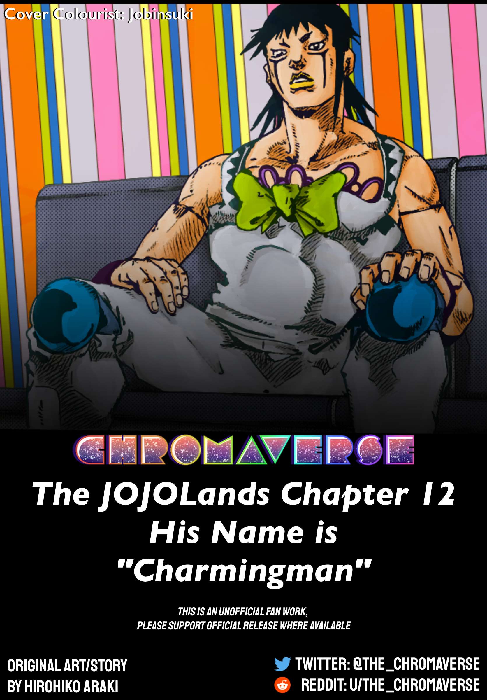 Jojo's Bizarre Adventure Part 9 - The Jojolands (Fan-Colored) - chapter 12 - #1