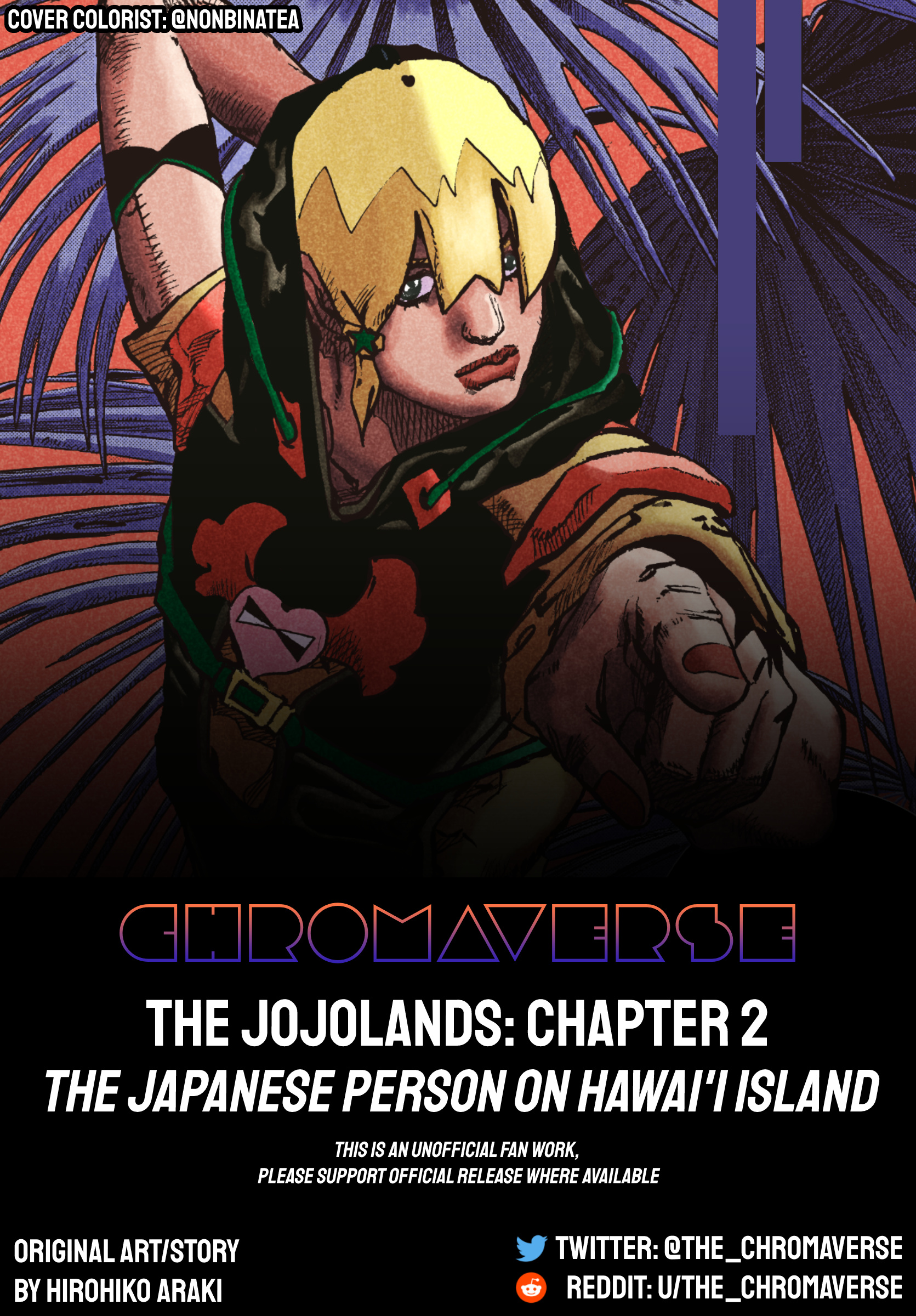Jojo's Bizarre Adventure Part 9 - The Jojolands (Fan-Colored) - chapter 2 - #1