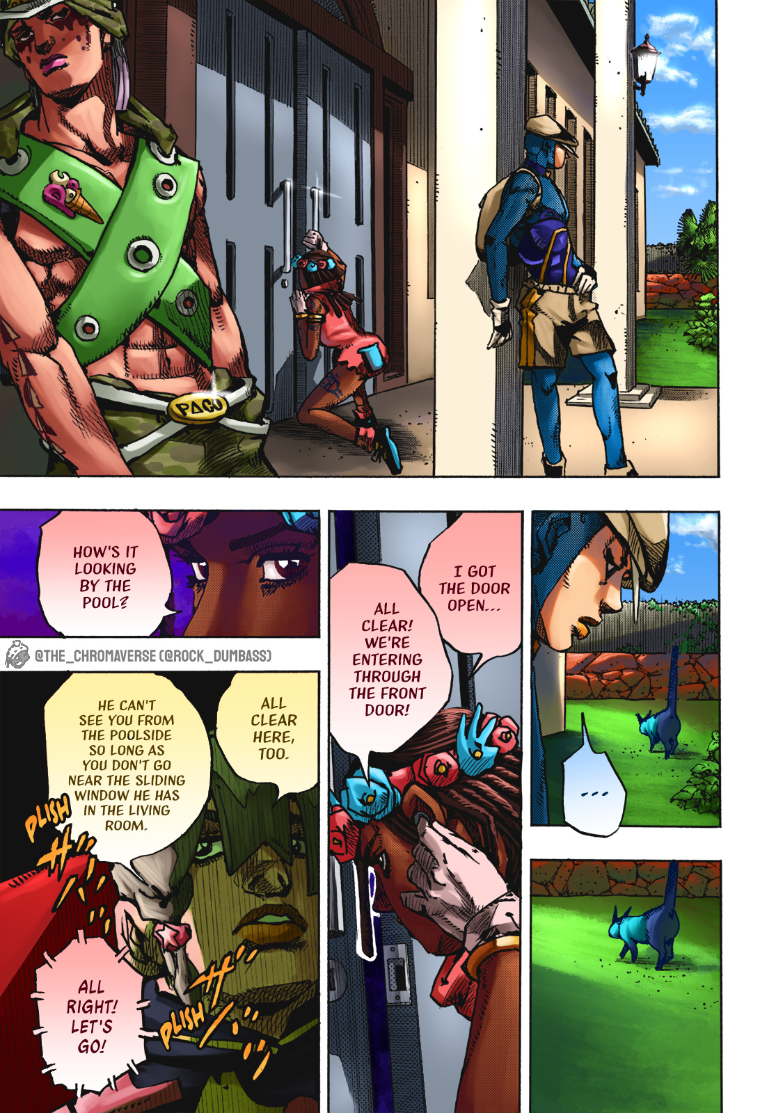 Jojo's Bizarre Adventure Part 9 - The Jojolands (Fan-Colored) - chapter 3 - #6