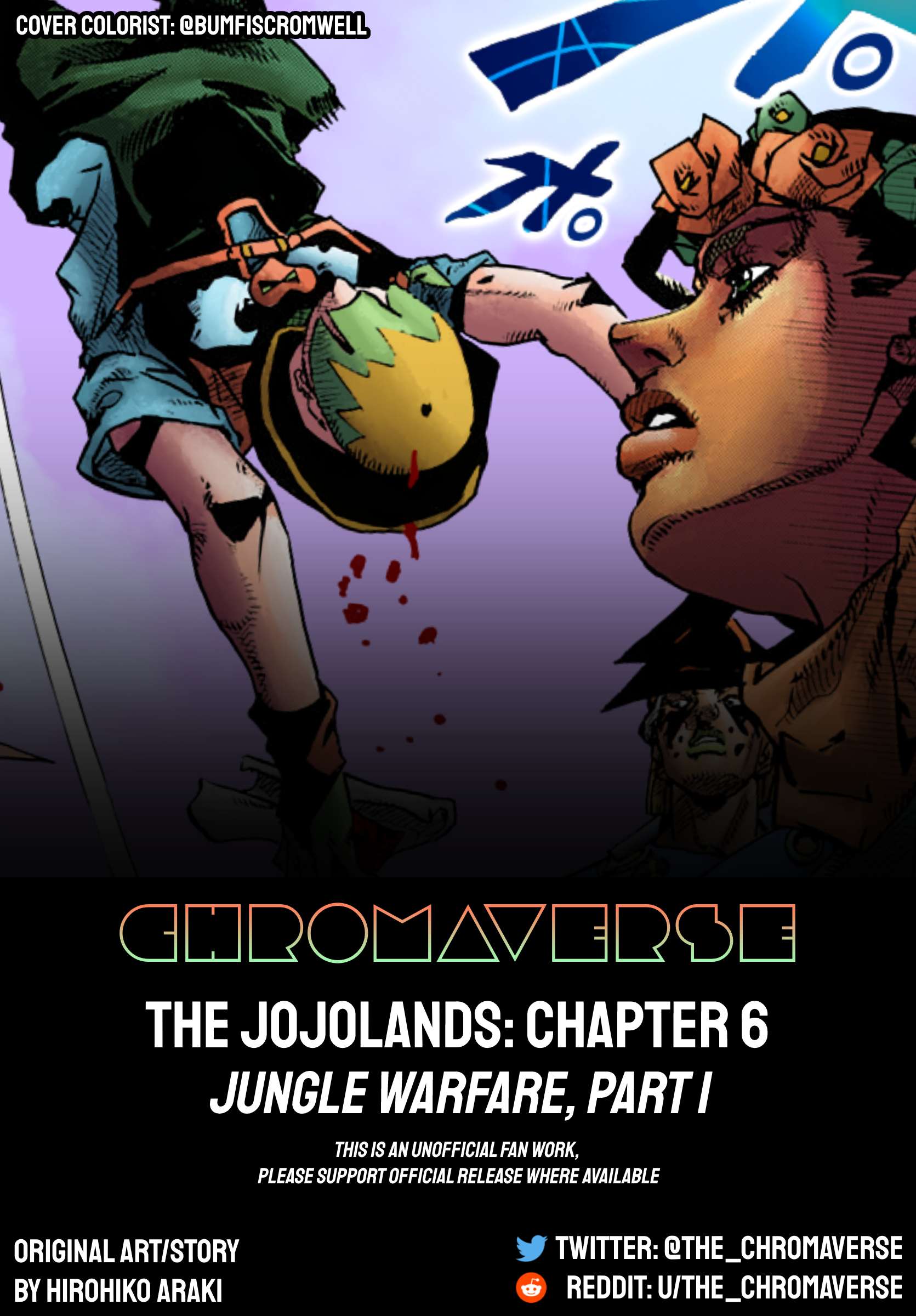 Jojo's Bizarre Adventure Part 9 - The Jojolands (Fan-Colored) - chapter 6 - #1