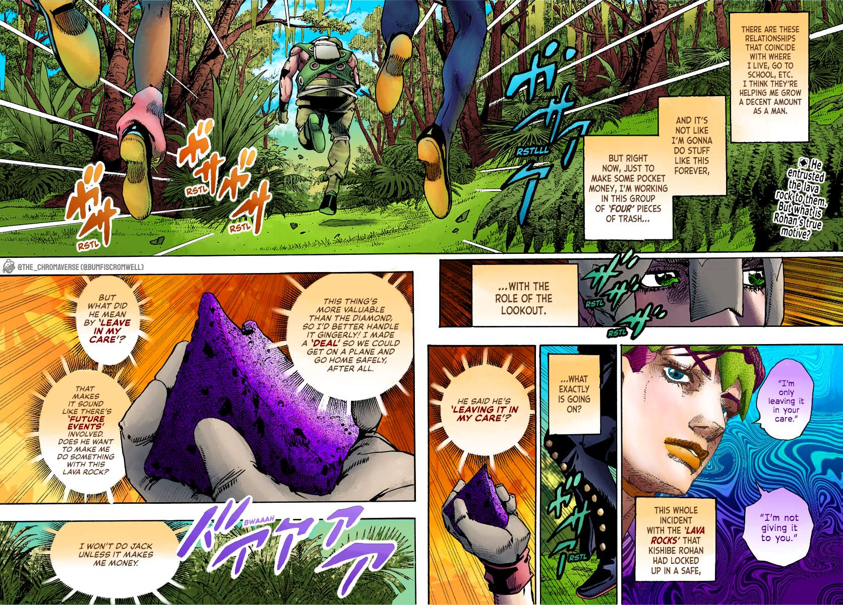 Jojo's Bizarre Adventure Part 9 - The Jojolands (Fan-Colored) - chapter 6 - #3