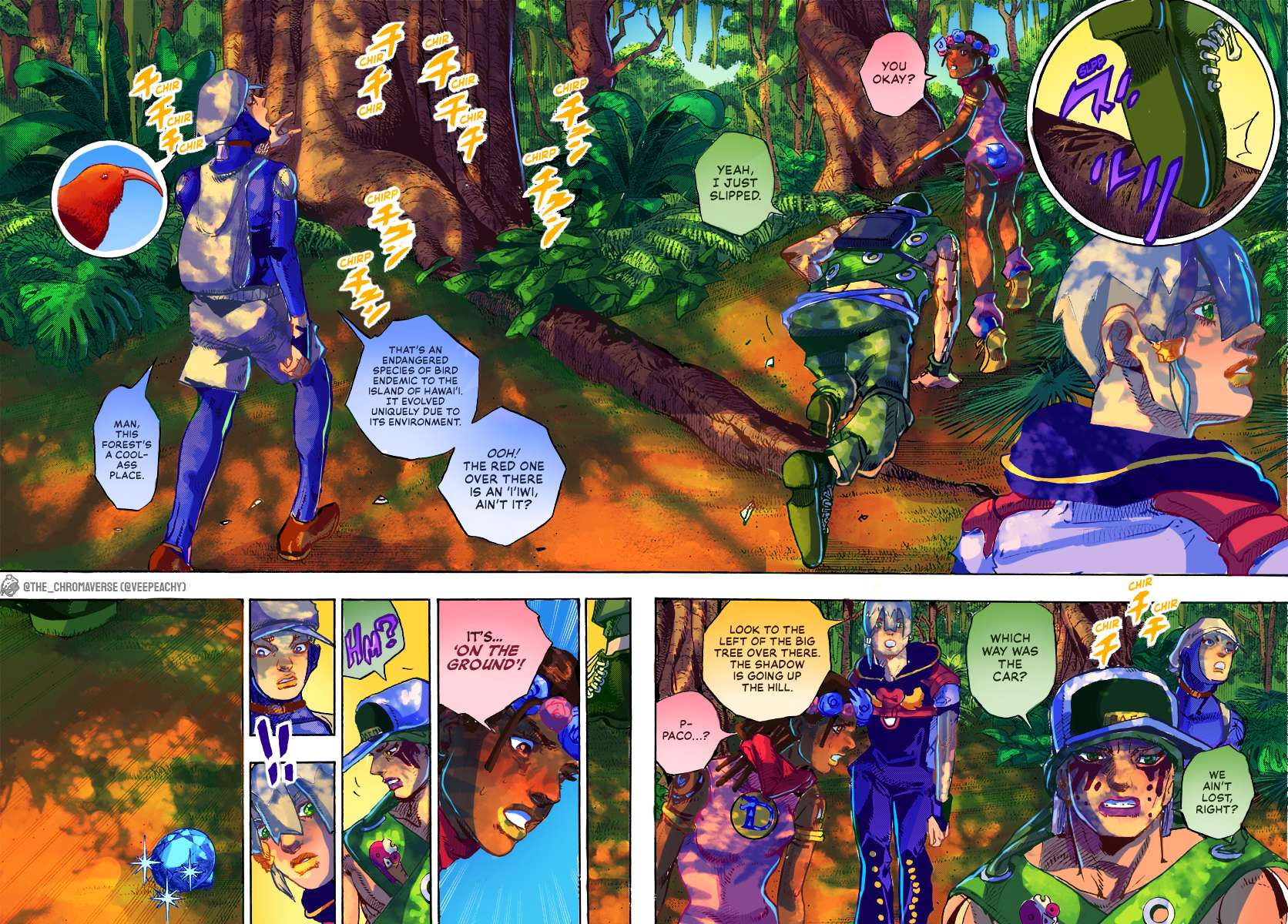 Jojo's Bizarre Adventure Part 9 - The Jojolands (Fan-Colored) - chapter 6 - #4