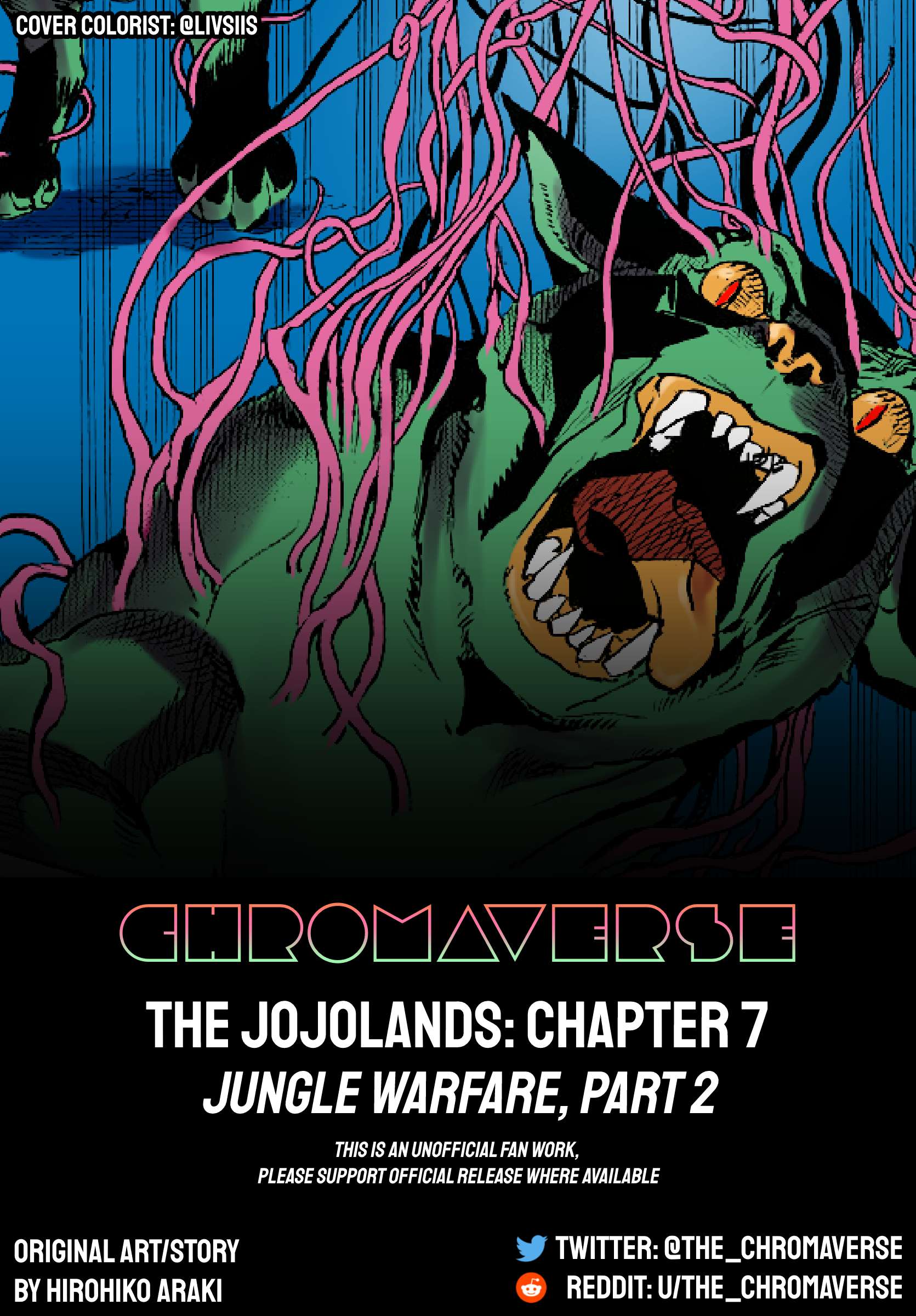 Jojo's Bizarre Adventure Part 9 - The Jojolands (Fan-Colored) - chapter 7 - #1