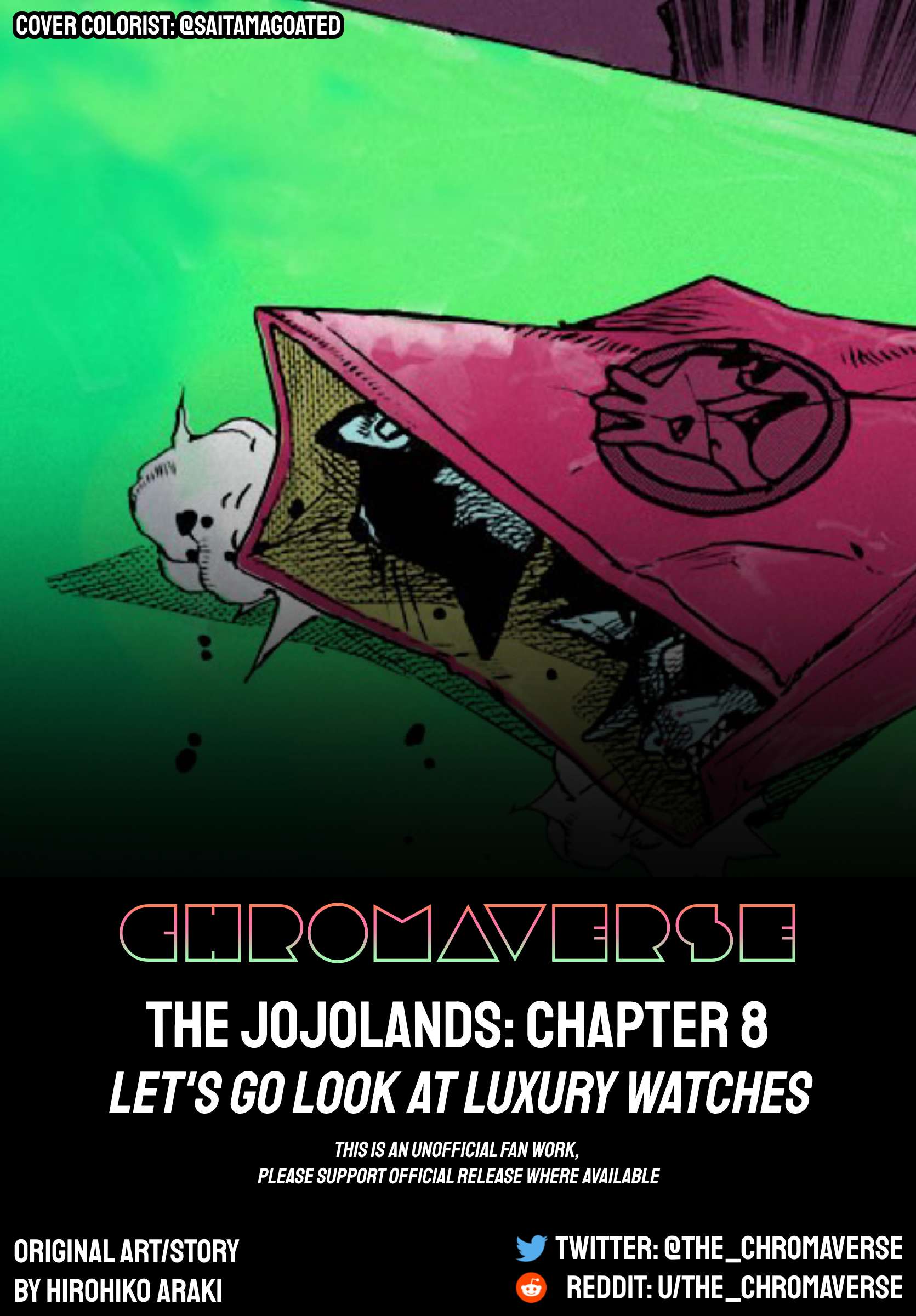 Jojo's Bizarre Adventure Part 9 - The Jojolands (Fan-Colored) - chapter 8 - #1