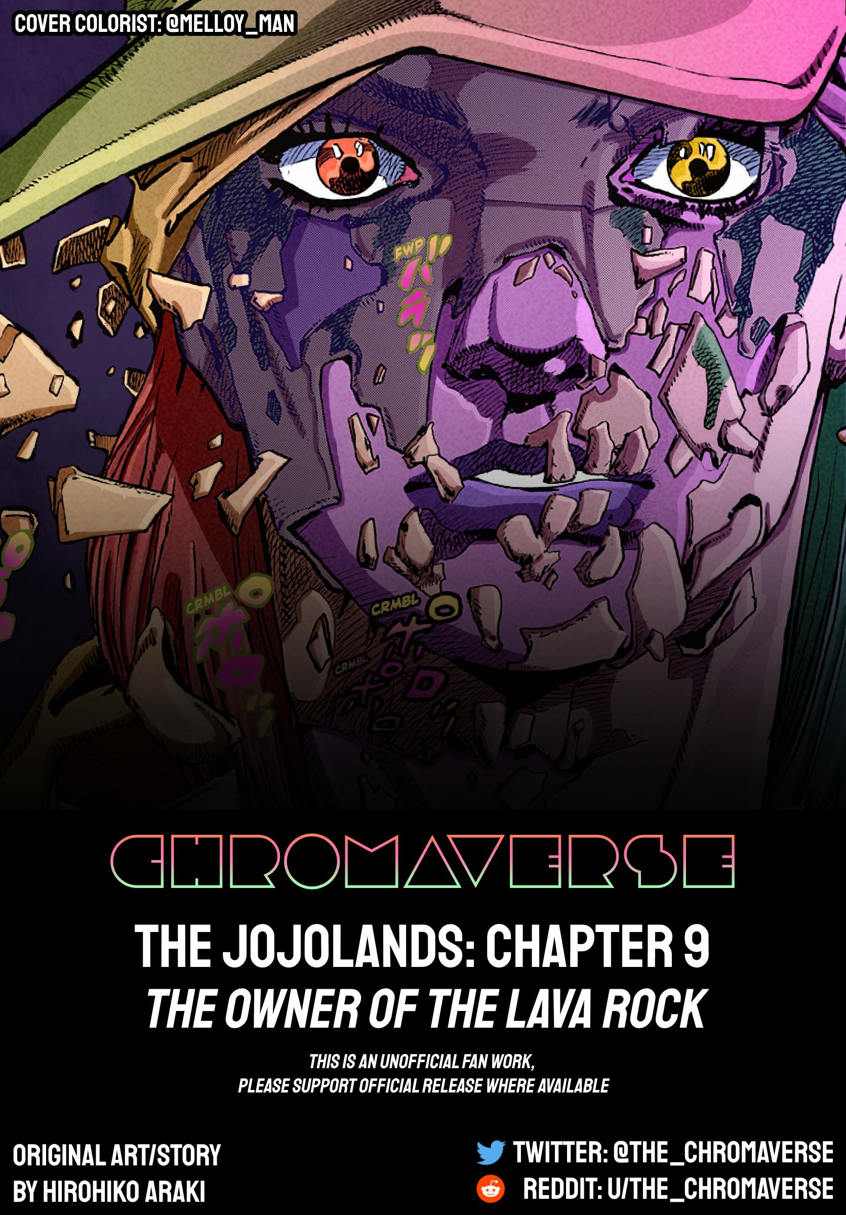 Jojo's Bizarre Adventure Part 9 - The Jojolands (Fan-Colored) - chapter 9 - #1