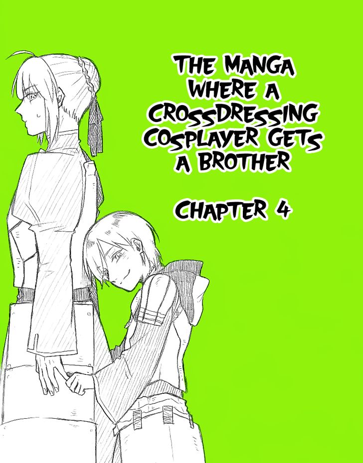 Josou Cosplayer ni Otouto ga Dekiru Manga - chapter 4.1 - #1