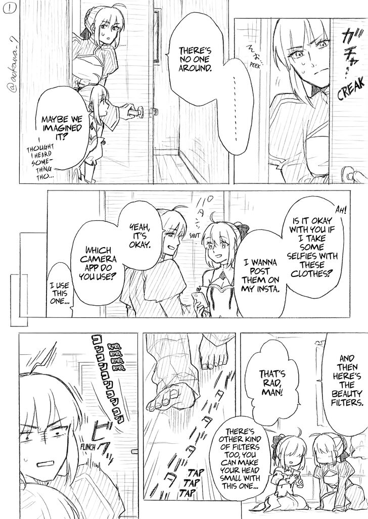 Josou Cosplayer ni Otouto ga Dekiru Manga - chapter 7.1 - #2