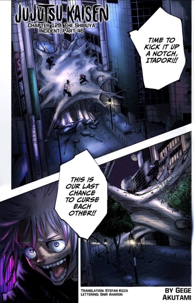 Jujutsu Kaisen (Fan Colored) - chapter 129 - #2