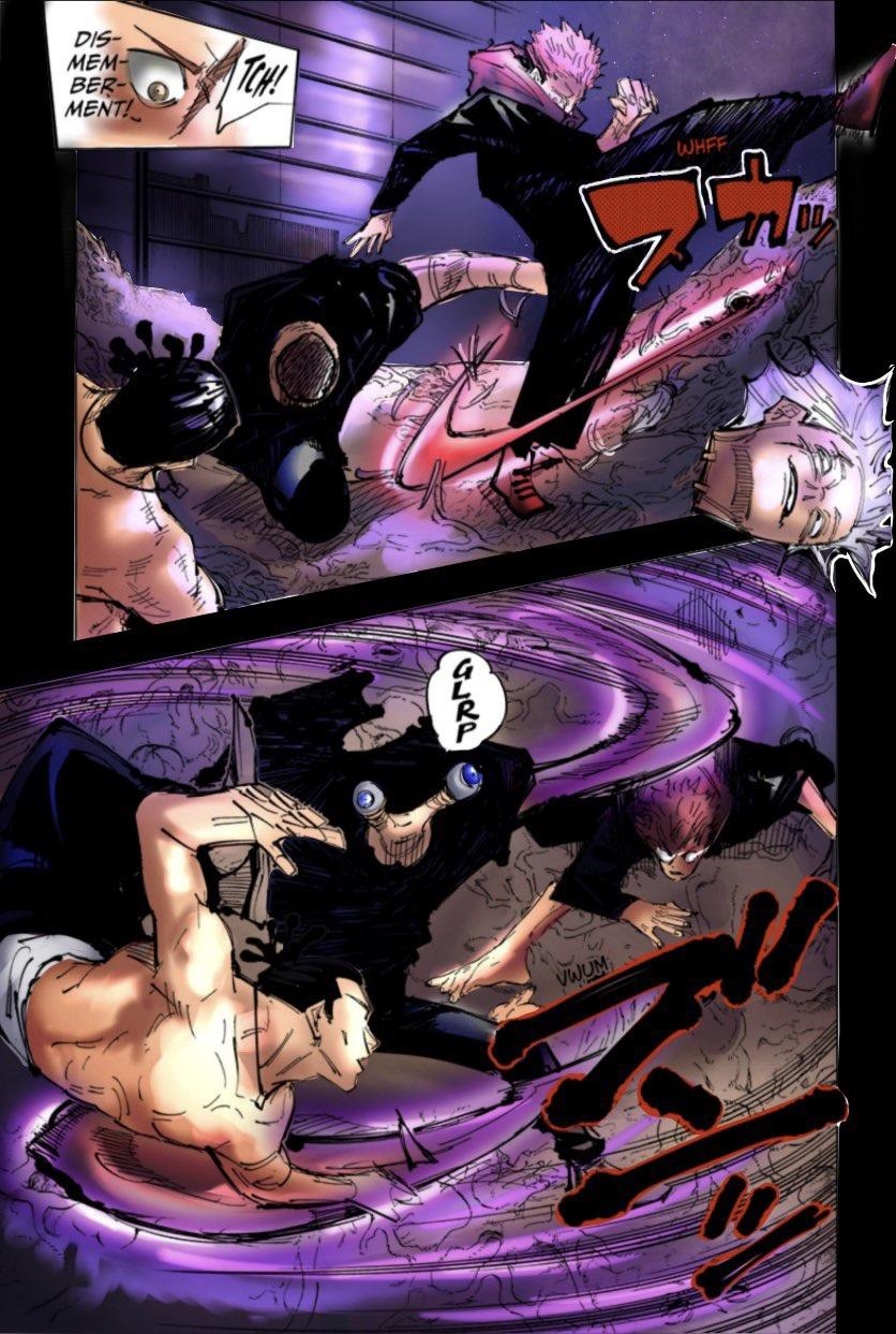 Jujutsu Kaisen (Fan Colored) - chapter 129 - #4