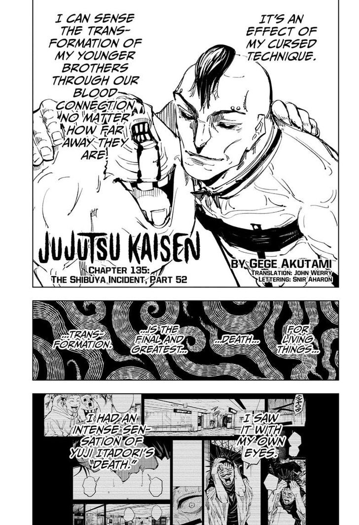 Jujutsu Kaisen - chapter 135 - #1