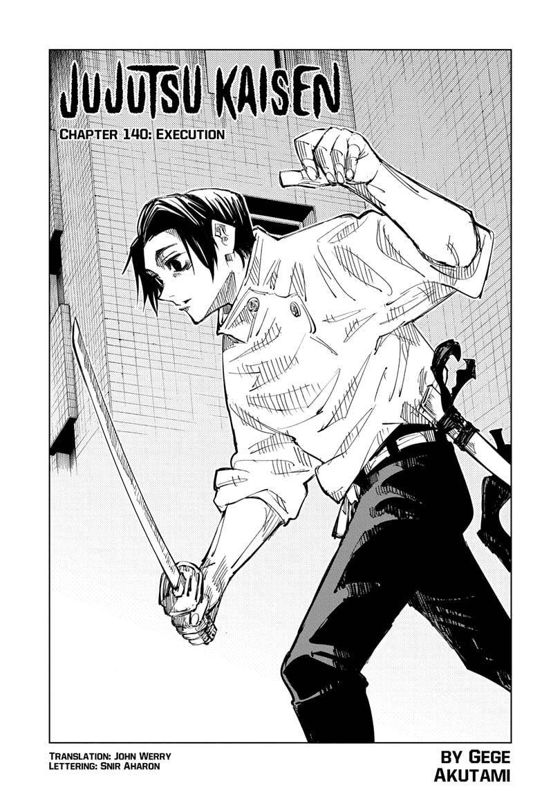 Jujutsu Kaisen - chapter 140 - #1
