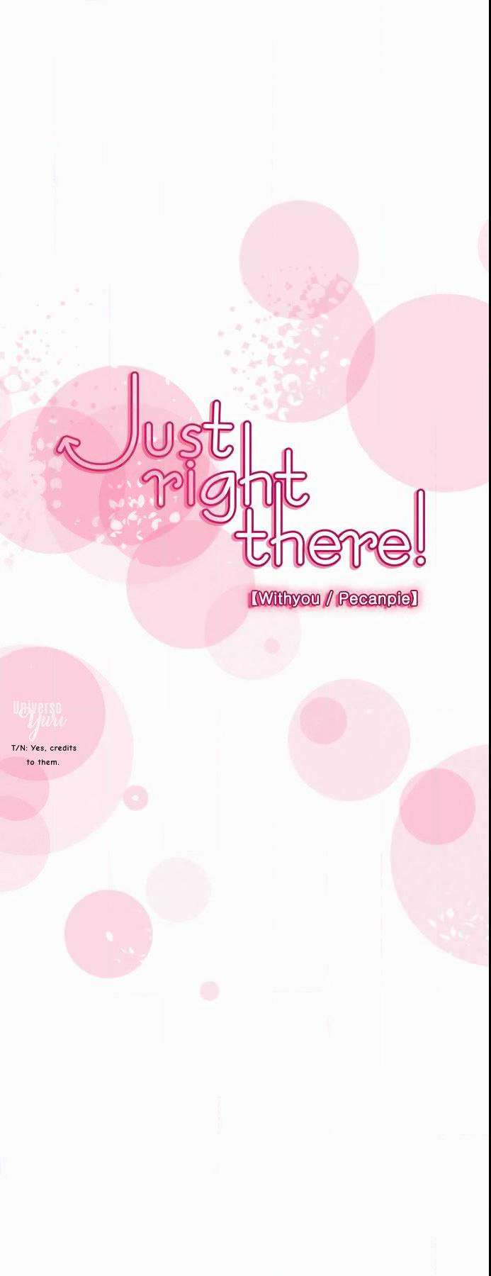 Just Right There - chapter 63 - #1
