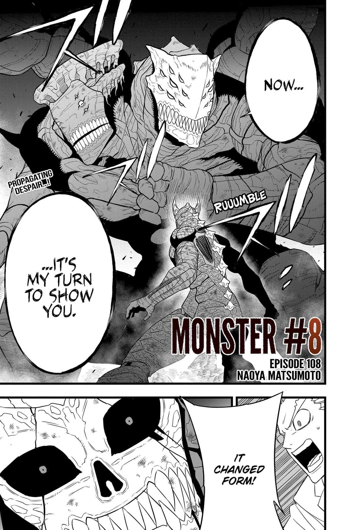 Kaiju No. 8 - chapter 108 - #1
