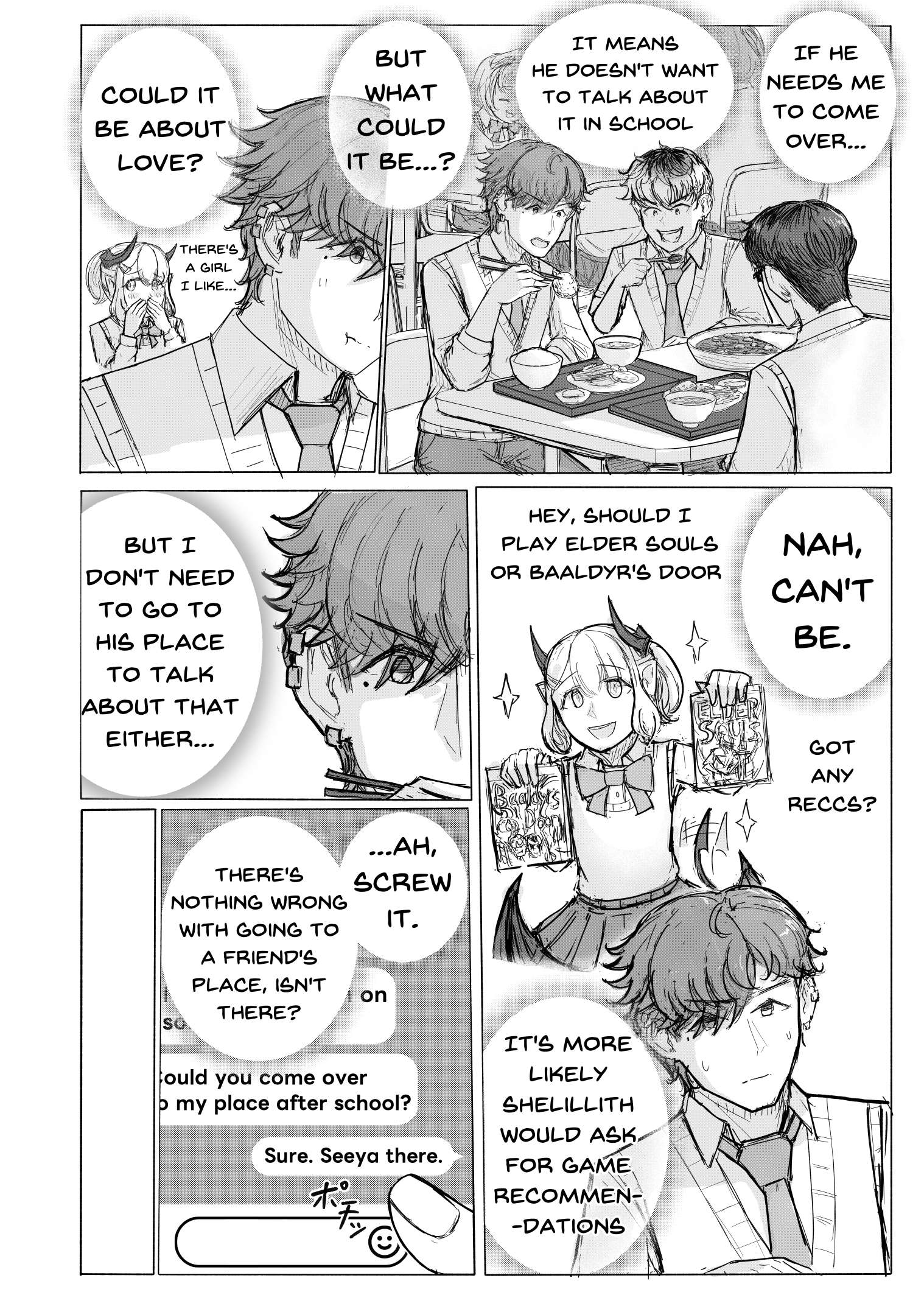 KANOIN: My Incubus (Girl)Friend - chapter 6 - #6