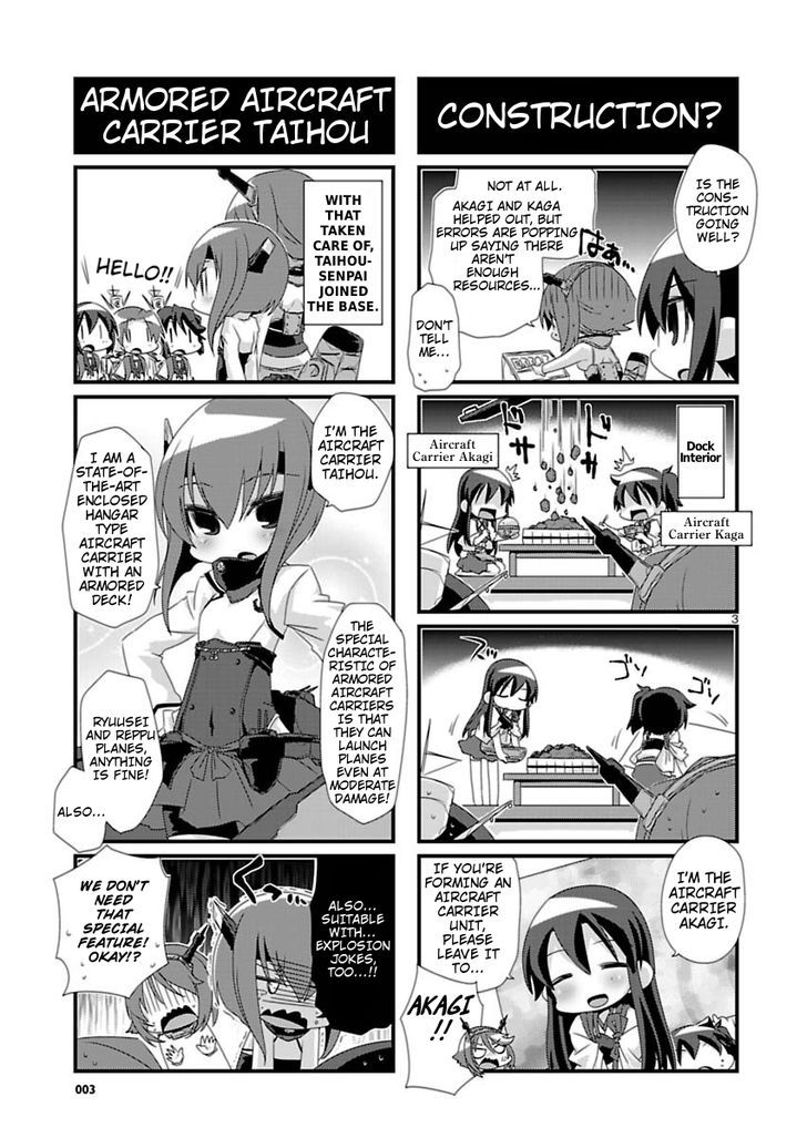 Kantai Collection - Kankore - 4-koma Comic - Fubuki, Ganbarimasu! - chapter 26 - #3