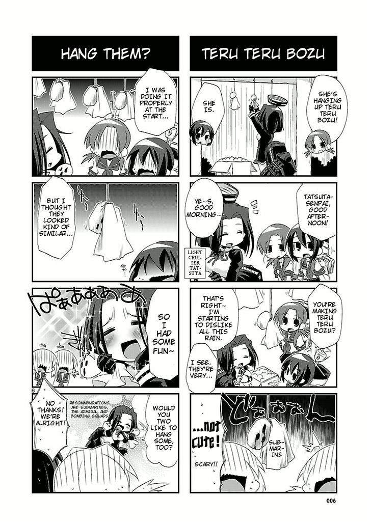 Kantai Collection - Kankore - 4-koma Comic - Fubuki, Ganbarimasu! - chapter 3 - #6