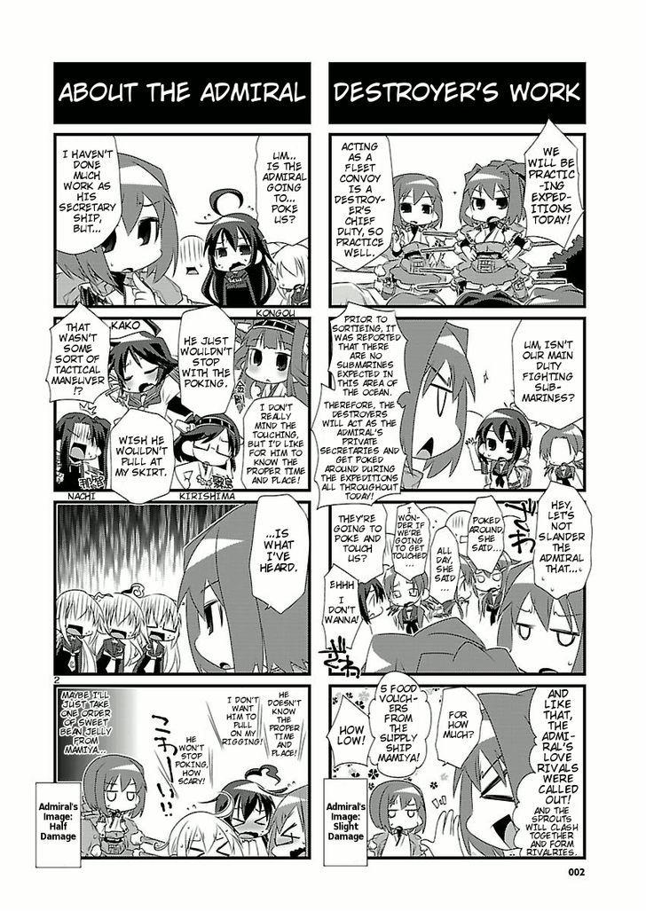 Kantai Collection - Kankore - 4-koma Comic - Fubuki, Ganbarimasu! - chapter 6 - #2