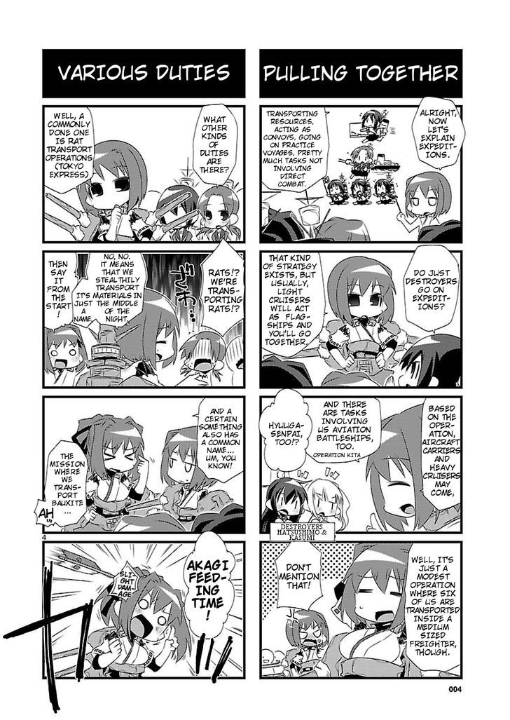 Kantai Collection - Kankore - 4-koma Comic - Fubuki, Ganbarimasu! - chapter 6 - #4