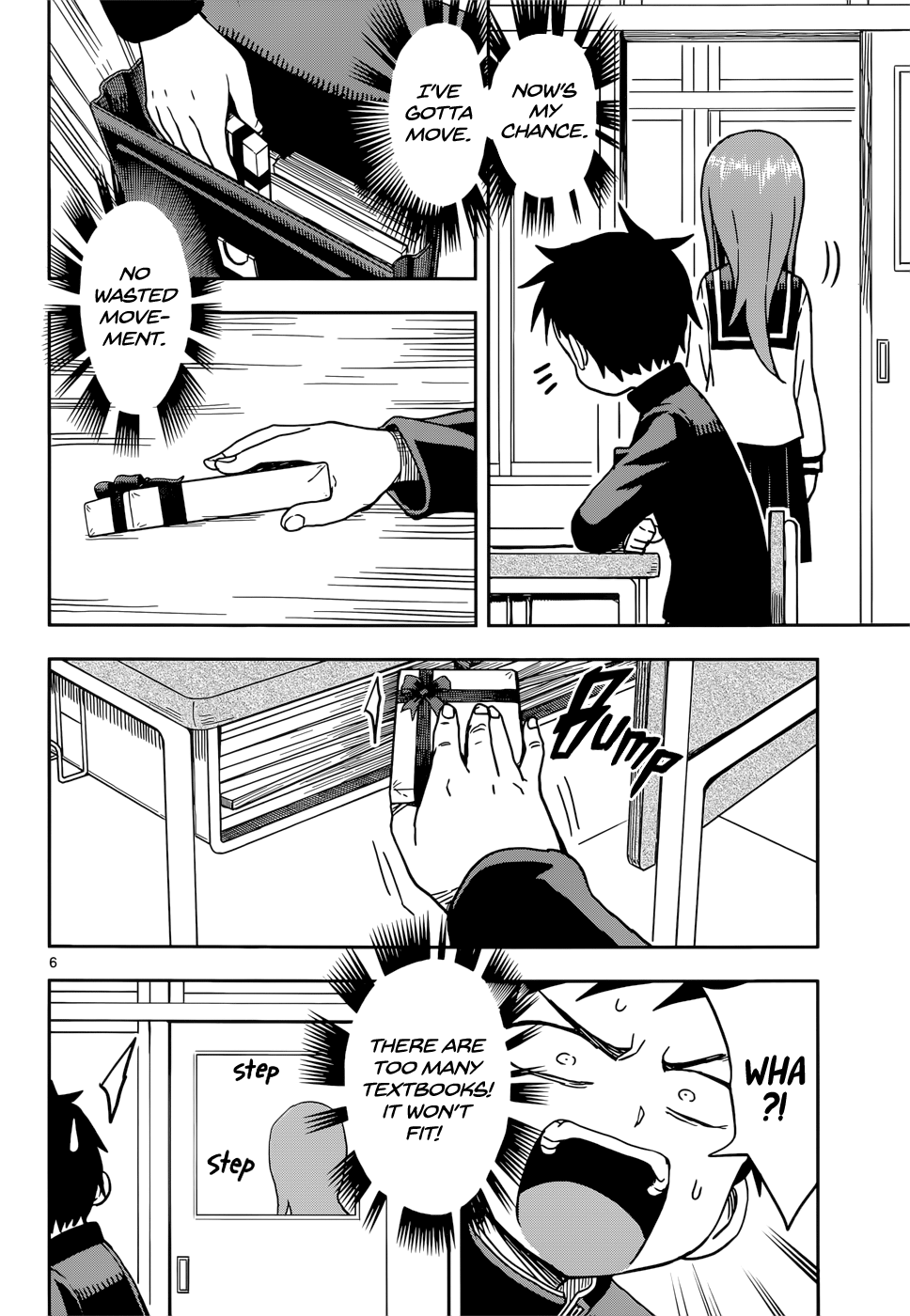 Karakai Jouzu no Takagi-san - chapter 99 - #6
