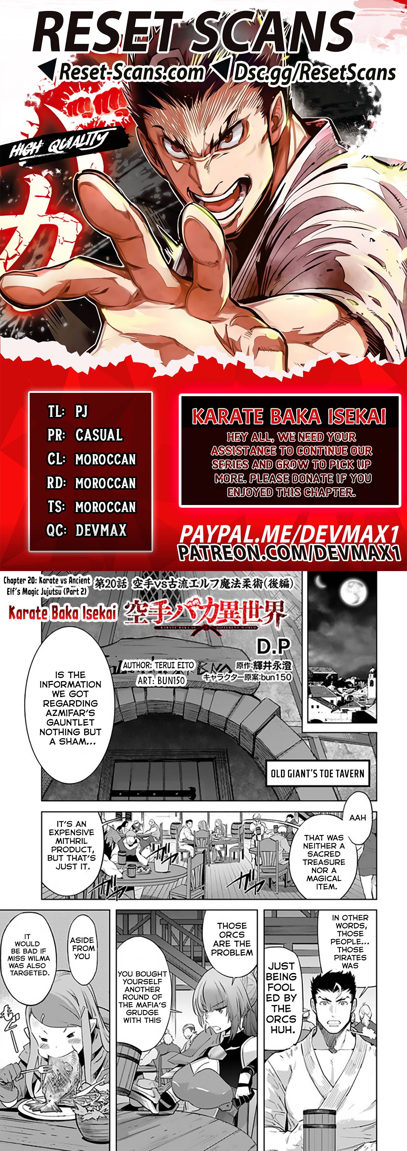 Karate Baka Isekai - chapter 20.2 - #1
