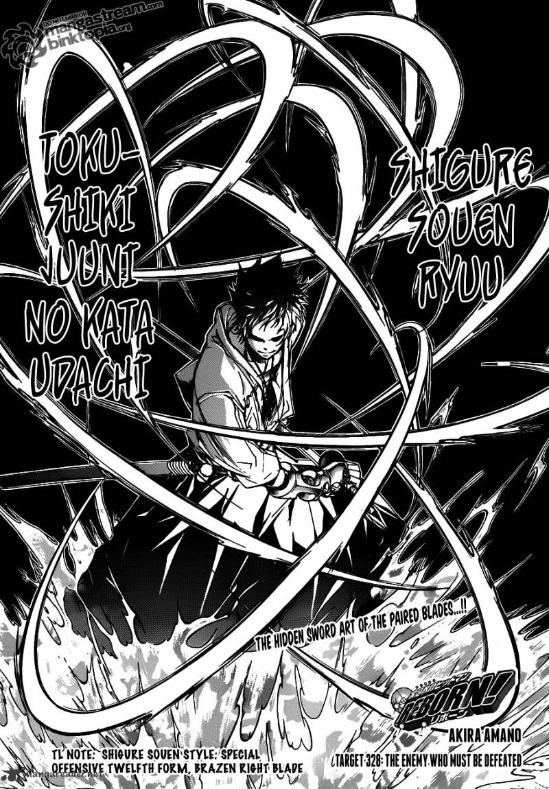 Kateikyoushi Hitman Reborn! - chapter 328 - #1