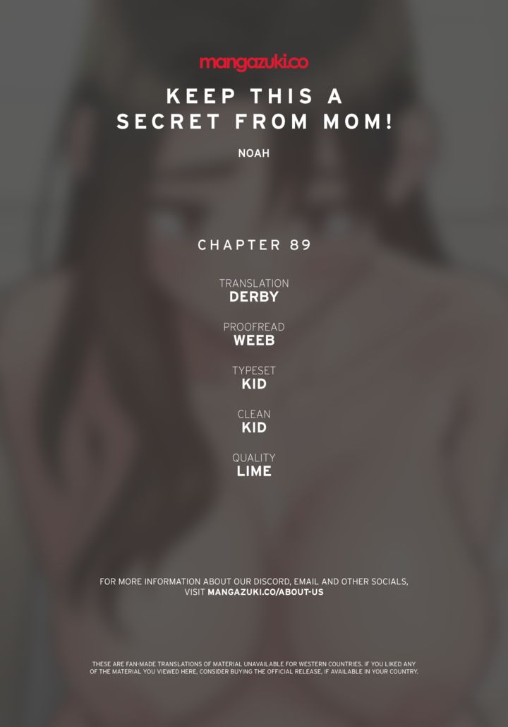 Keep it A Secret From Your Mother! - chapter 89 - #1