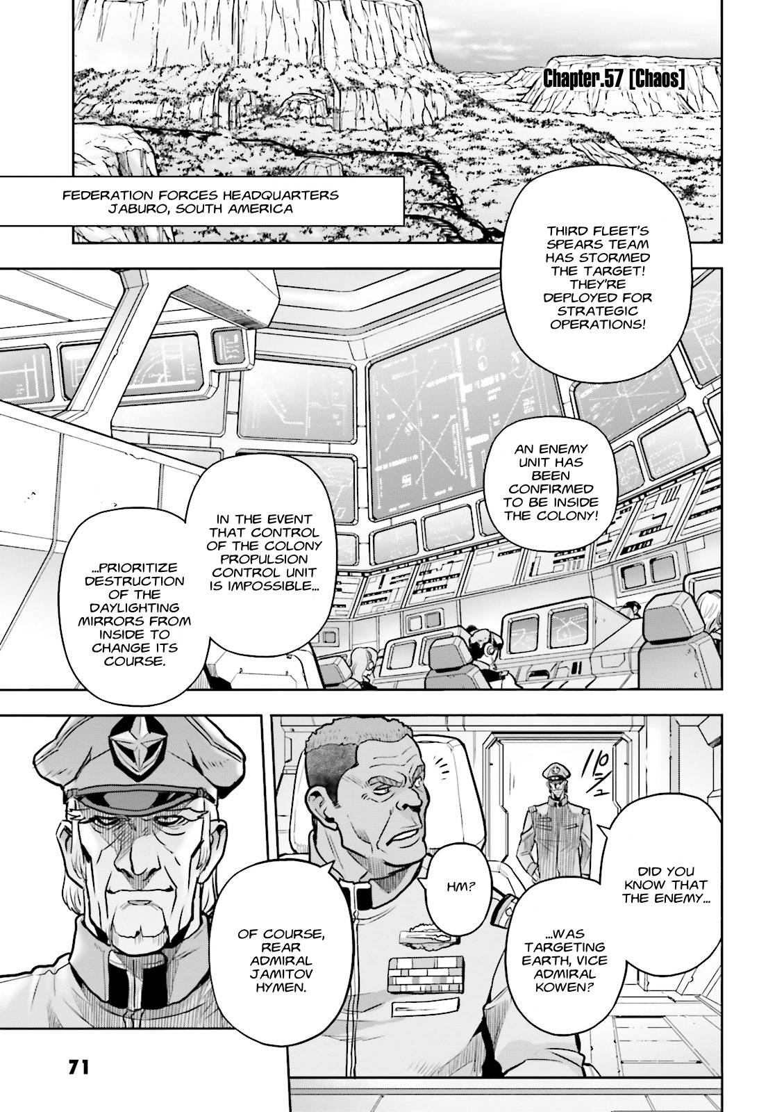 Kidou Senshi Gundam 0083 Rebellion - chapter 57 - #1