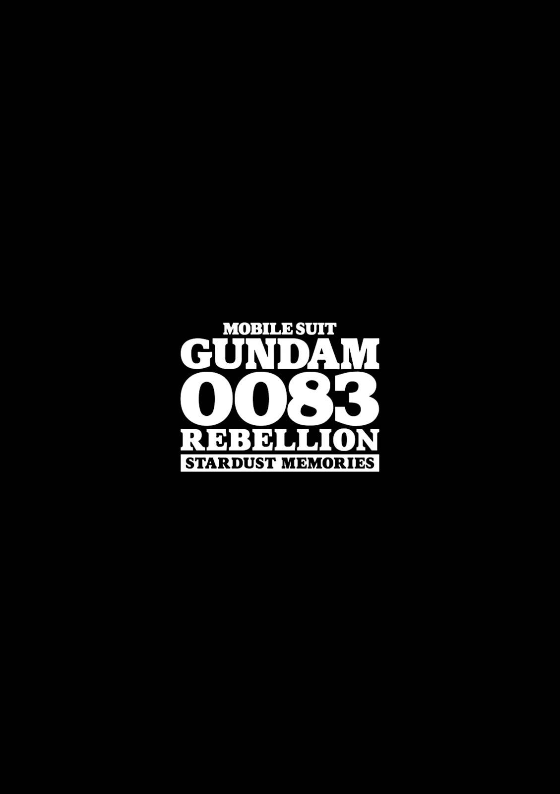 Kidou Senshi Gundam 0083 Rebellion - chapter 60 - #1