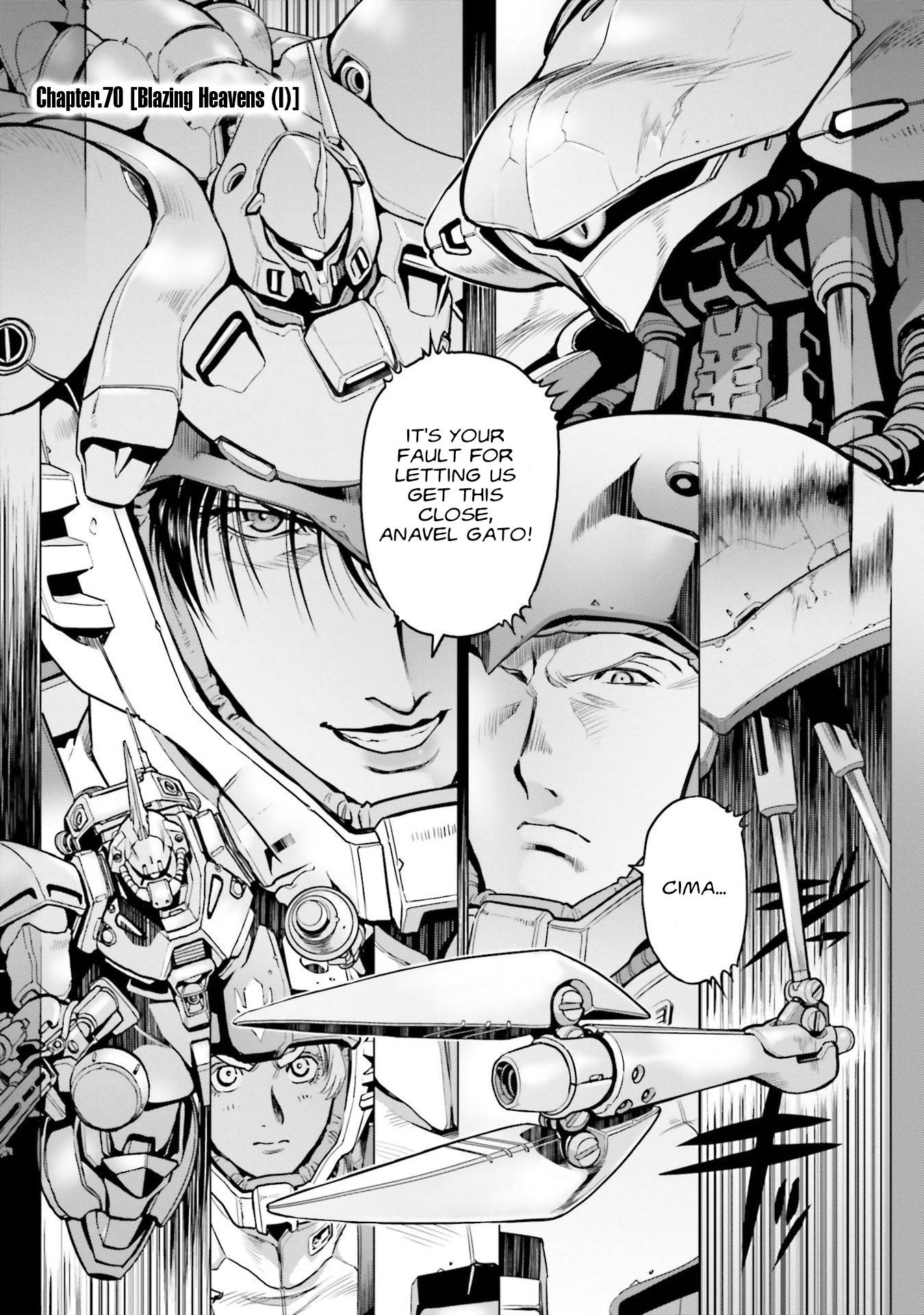 Kidou Senshi Gundam 0083 Rebellion - chapter 70 - #1