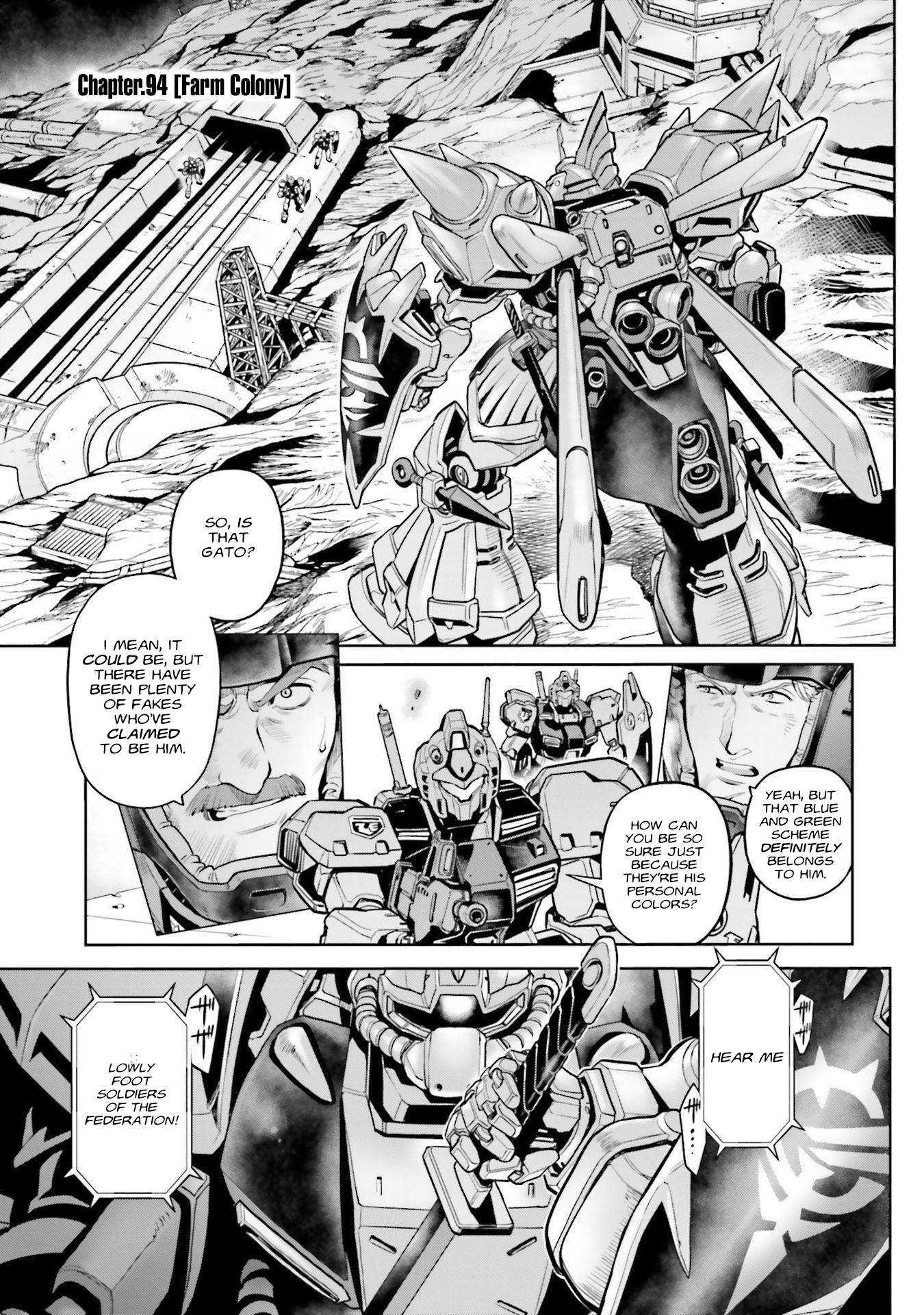 Kidou Senshi Gundam 0083 Rebellion - chapter 94 - #1
