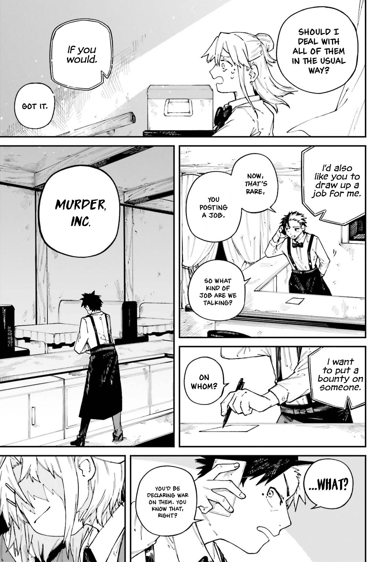 Killer And Immortal Target - chapter 12 - #5