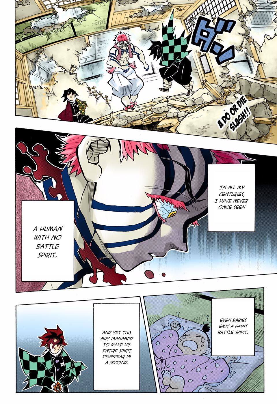 Kimetsu no Yaiba - Digital Colored Comics - chapter 153 - #2