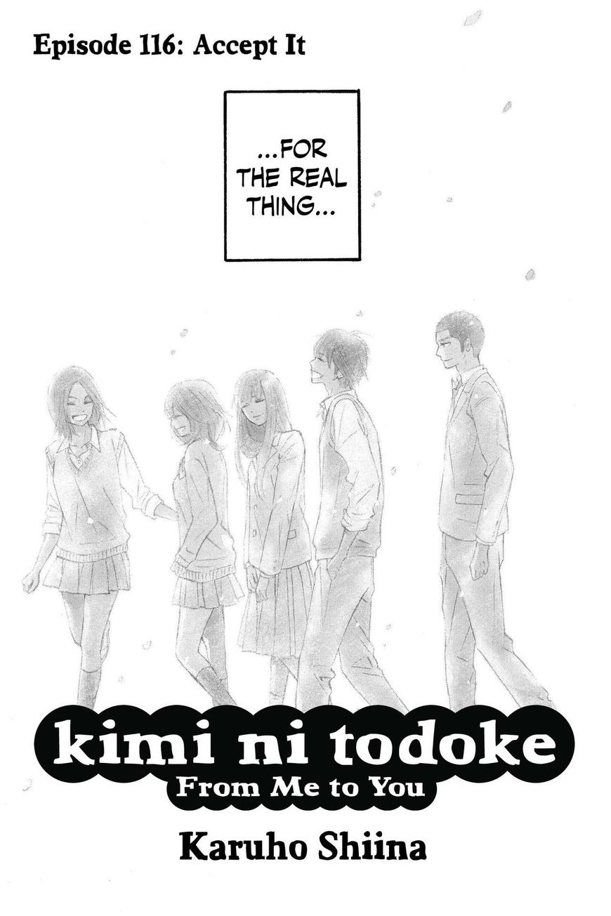 Kimi Ni Todoke - chapter 116 - #6
