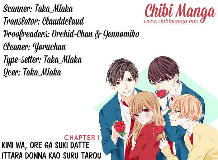 Kimi wa, Ore ga Suki Datte Ittara Donna Kao Suru Darou. - chapter 1 - #2
