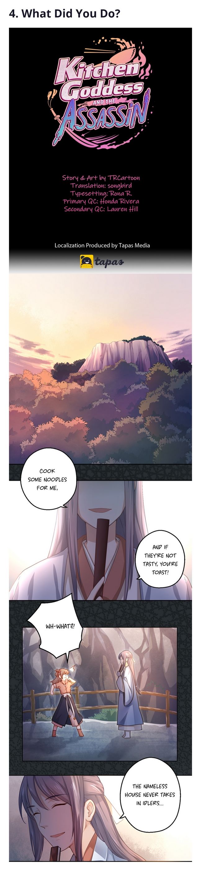 Kitchen Goddess And The Assassin - chapter 4 - #2
