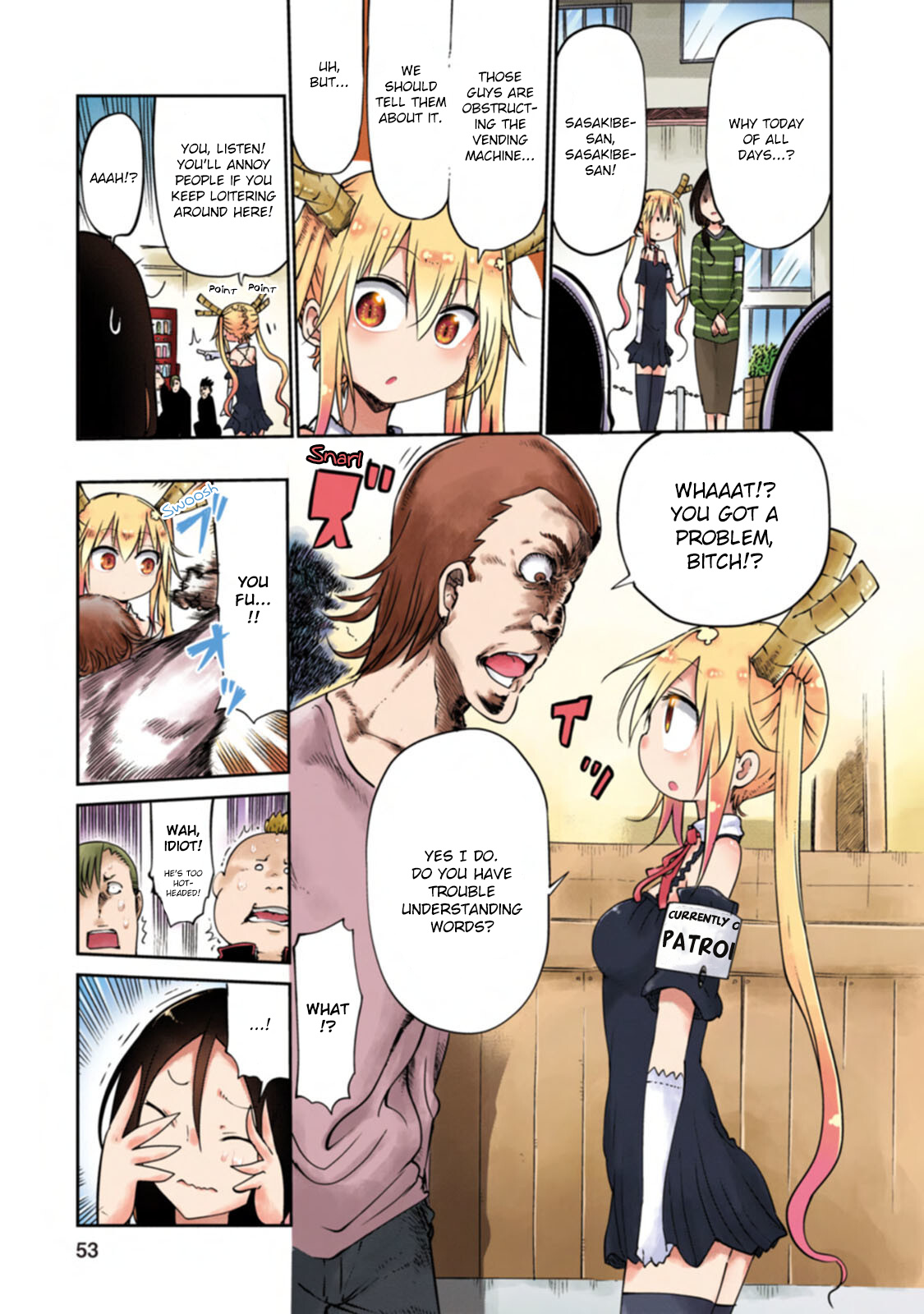 Kobayashi-San Chi No Maid Dragon Full Color Comic - chapter 4 - #5