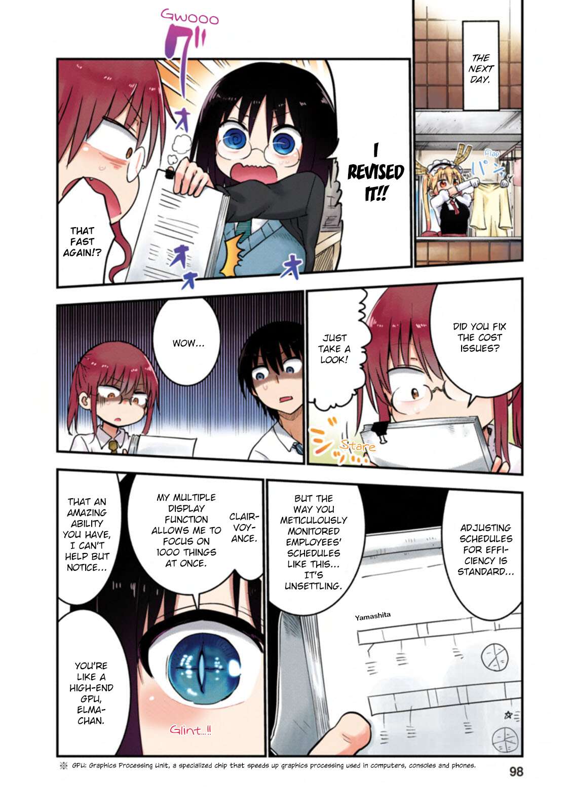 Kobayashi-San Chi No Maid Dragon Full Color Comic - chapter 7 - #6