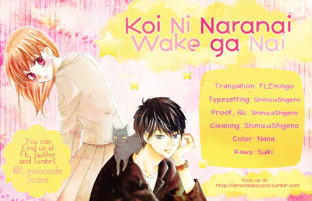 Koi ni Naranai Wake ga Nai - chapter 3 - #1