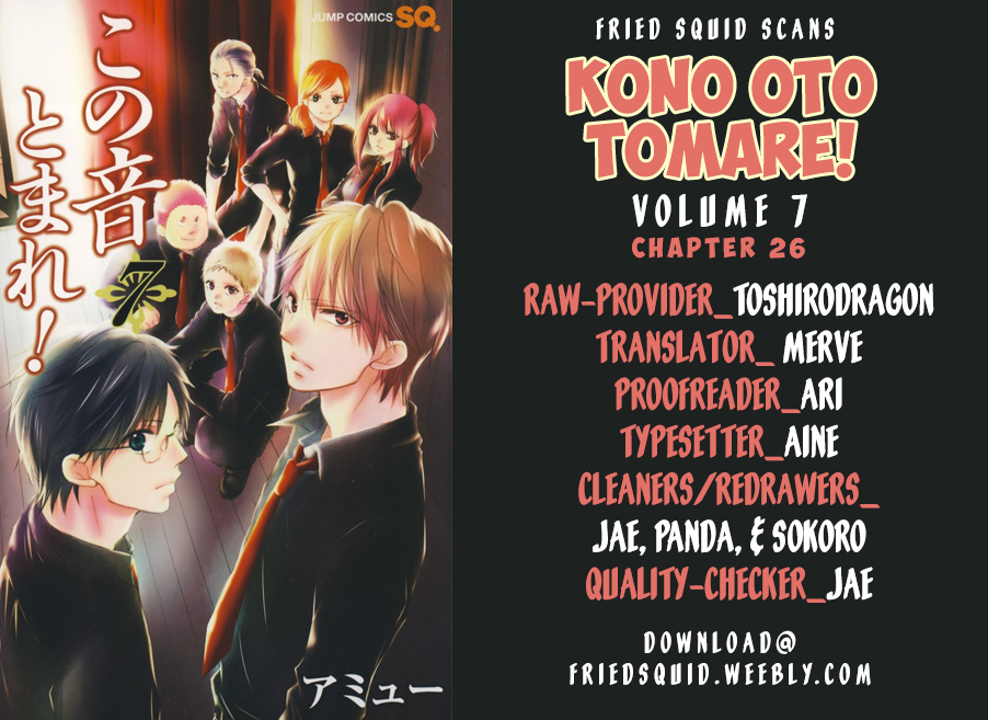 Kono Oto Tomare! Sounds Of Life - chapter 26 - #1
