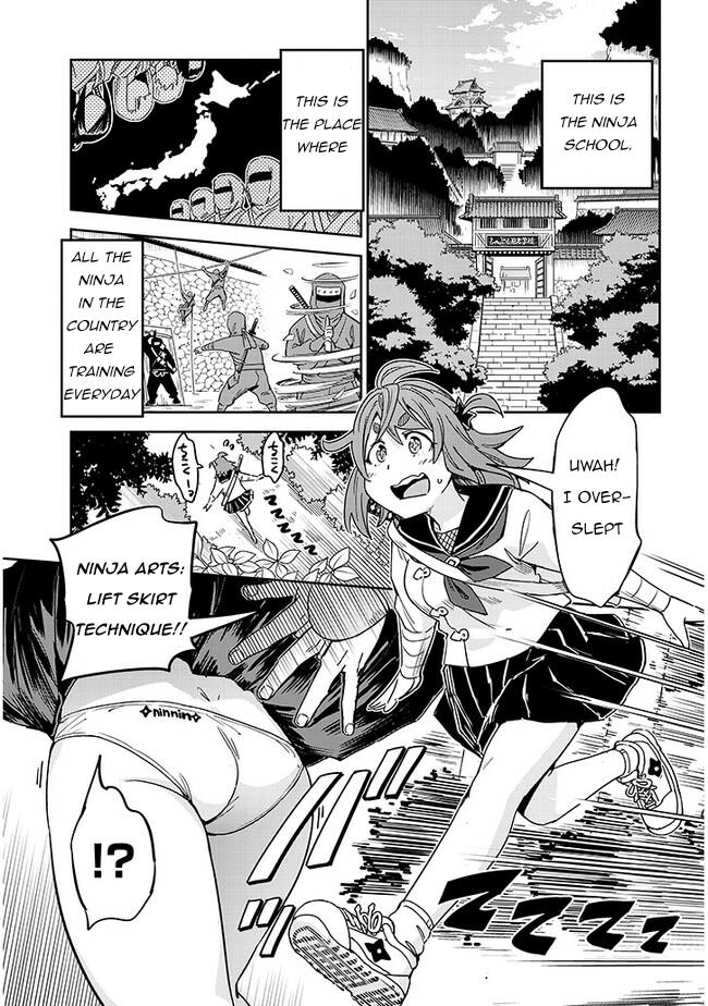 Kunoichi Momoka Tabegoro Desu? - chapter 1 - #4