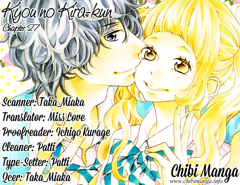Kyou no Kira-kun - chapter 27 - #1