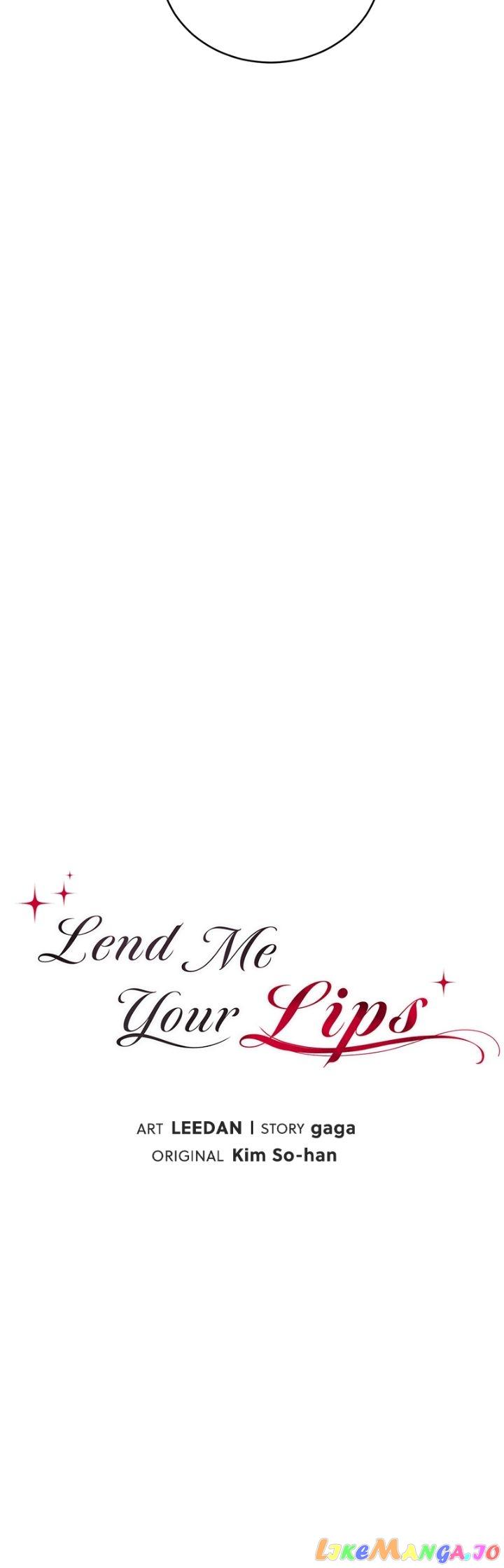 Lend Me Your Lips - chapter 38 - #3