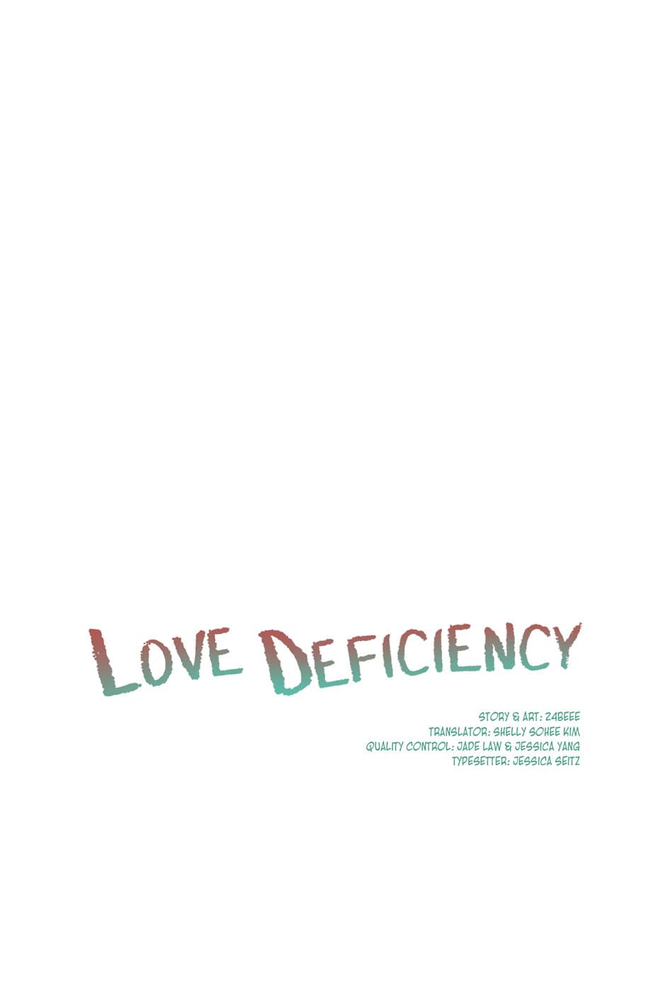 Love deficiency - chapter 31 - #3