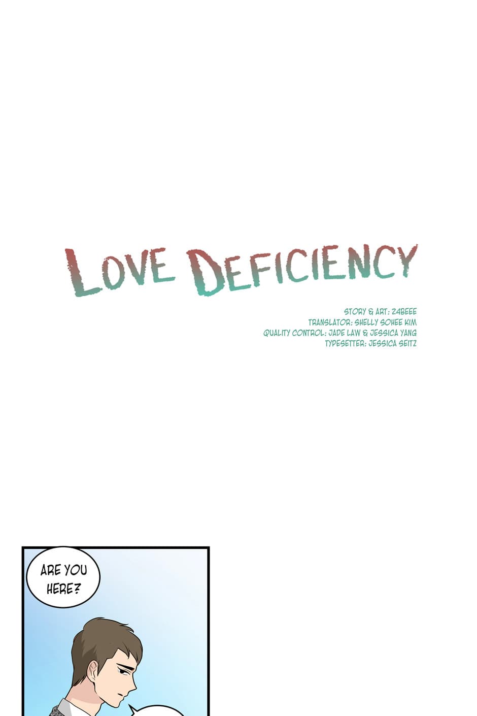Love deficiency - chapter 9 - #3