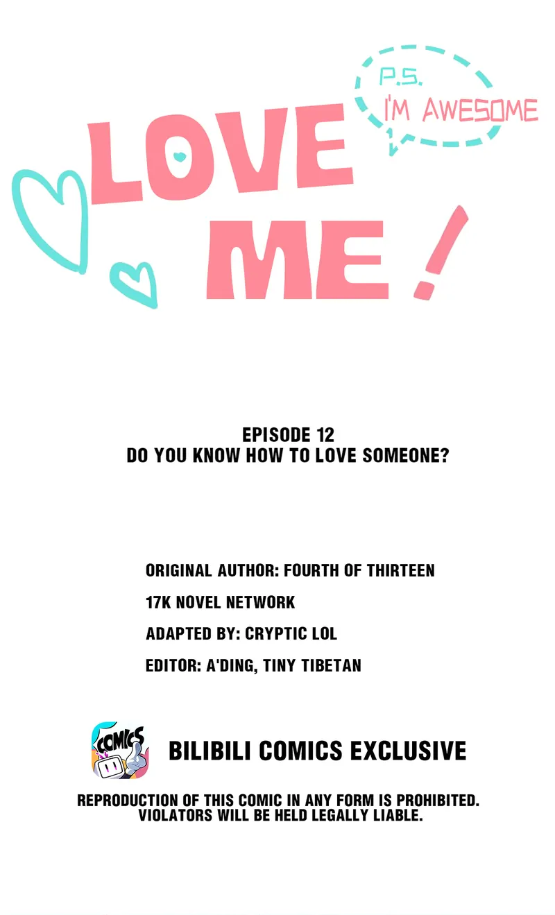Love Me! P.S. I’m Awesome - chapter 12 - #2